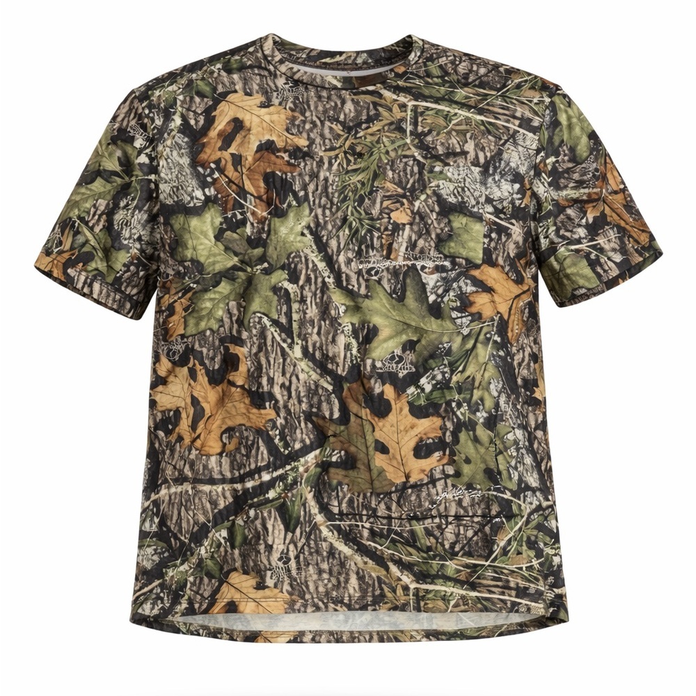 Mossy Oak Obsession Men’s Camouflage Hunting Pocket Short Sleeve T-Shirt XL​